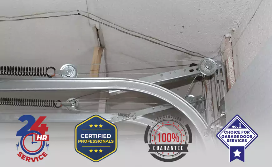 Overhead Garage Door Pulley Cable Replacement in Lisle, IL