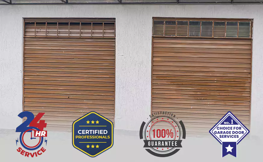Residential Wood Roll Up Garage Doors in Lisle, IL