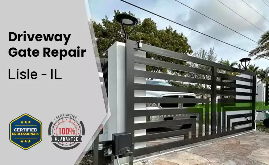 Driveway Gate Repair Lisle - IL 